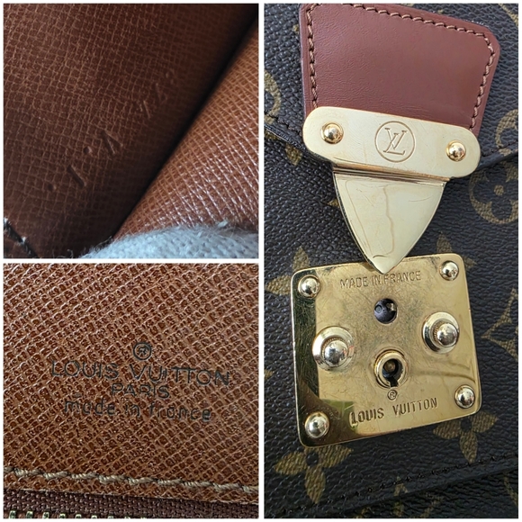 Auth Louis Vuitton Monogram Monceau 28 Crossbody Bag - Picture 5 of 10